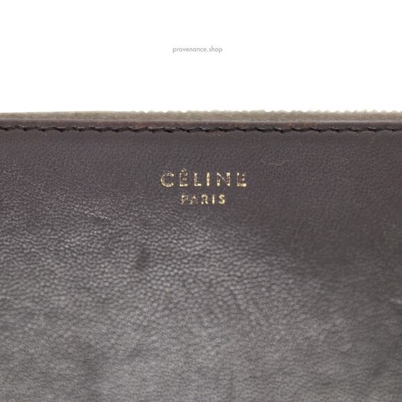 🔴 Celine Multifunction Zip Wallet - Grey/Black - Picture 5 of 9